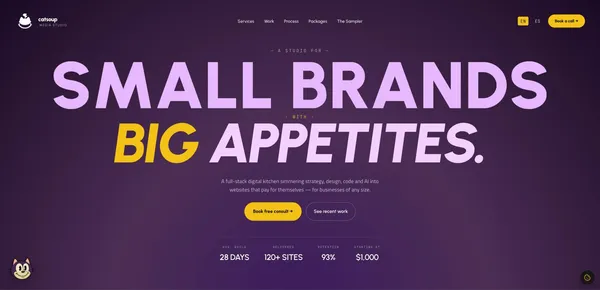 Catsoup Media — a studio for small brands with big appetites